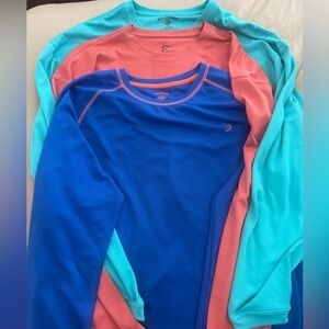 Reel Legends Long Sleeve Athletic Tops Bundle